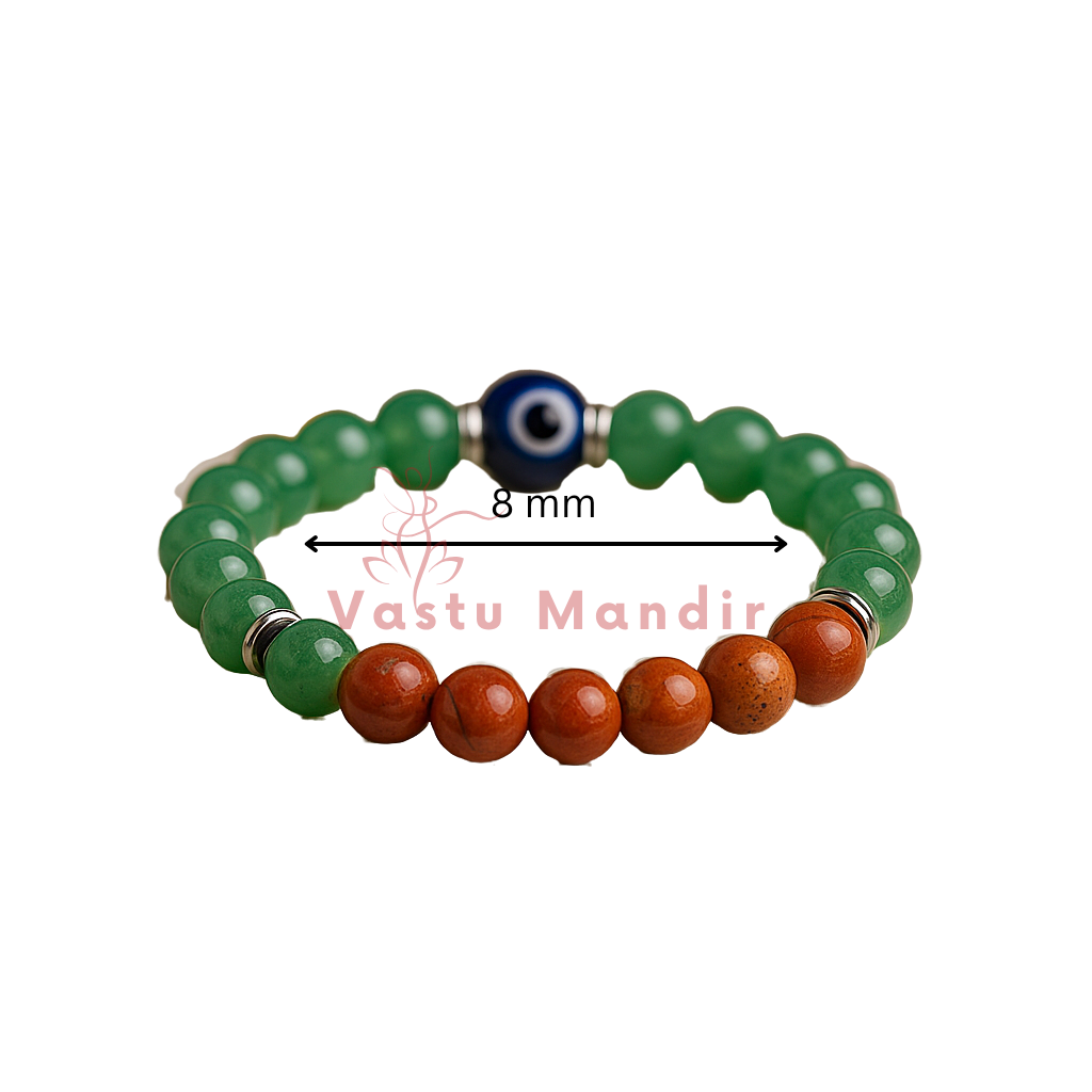 natural stone bracelet for emotional healing and cancer sign

