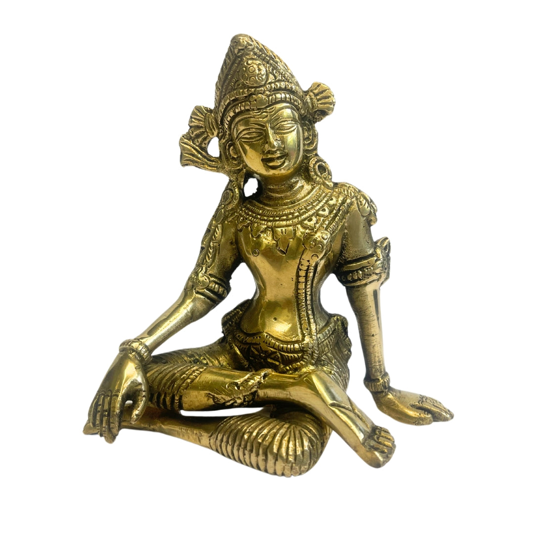 vastu mandir indra dev, vastu brass idol, brass items, premium indra dev ji statue in brass metal idol for vastu, home decor, table showpiece