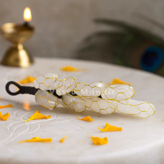 Authentic Selenite Energy Chunk — Room Cleansing & Vastu Remedy