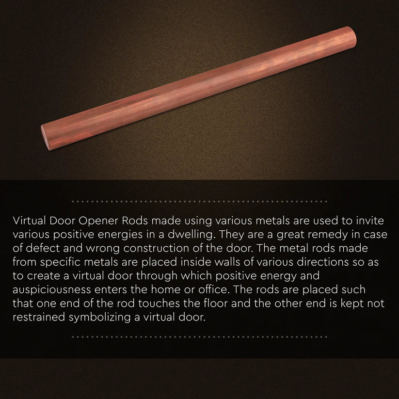 vastu copper rod 12 inch, copper rod or home or office, copper items for vastu dosh