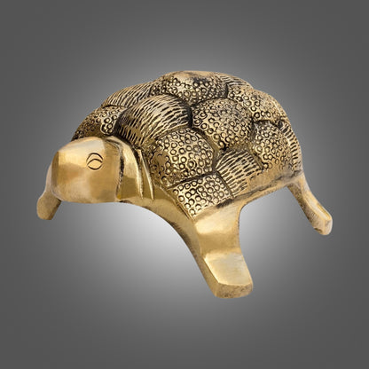 vastu mandir turtle, brass premium turtle, vastu brass idol, brass items, brass turtle for vastu, home decor, table showpiece 