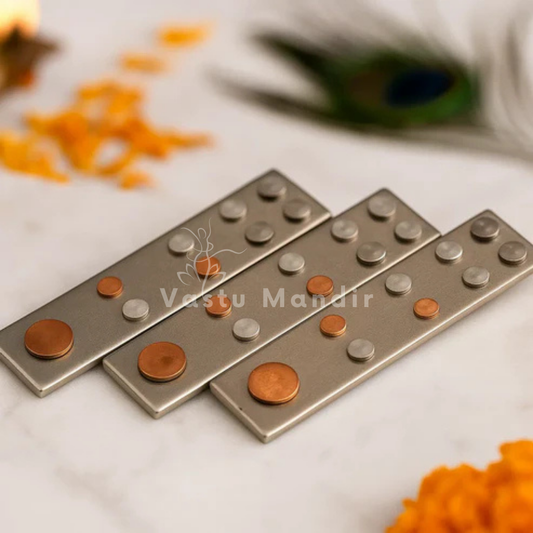 Devta Div Metal Remedy — Sacred Direction Zone Activation & Vastu Correction Plates | Vastu Mandir