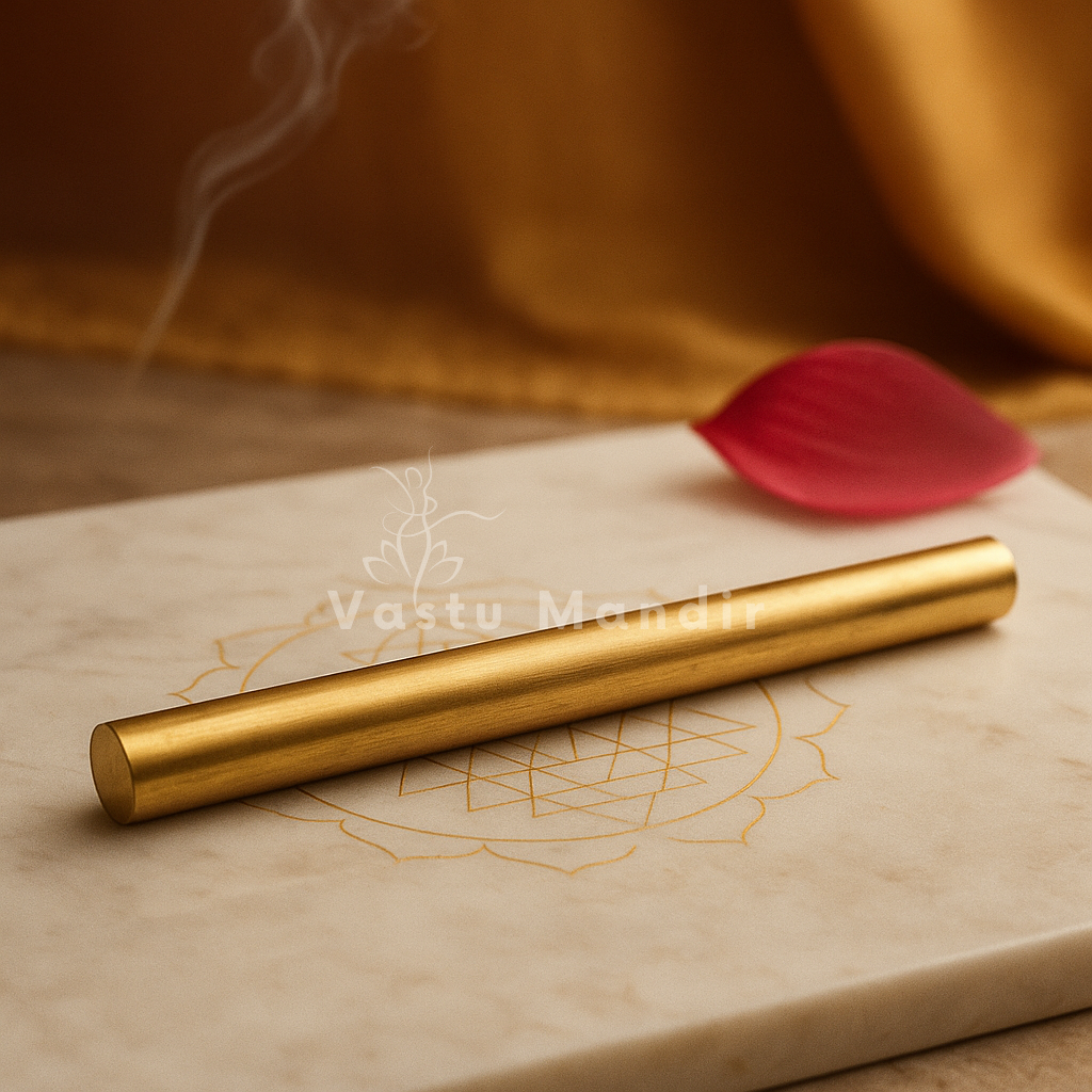 Divya Stambh – Brass Vastu Rod