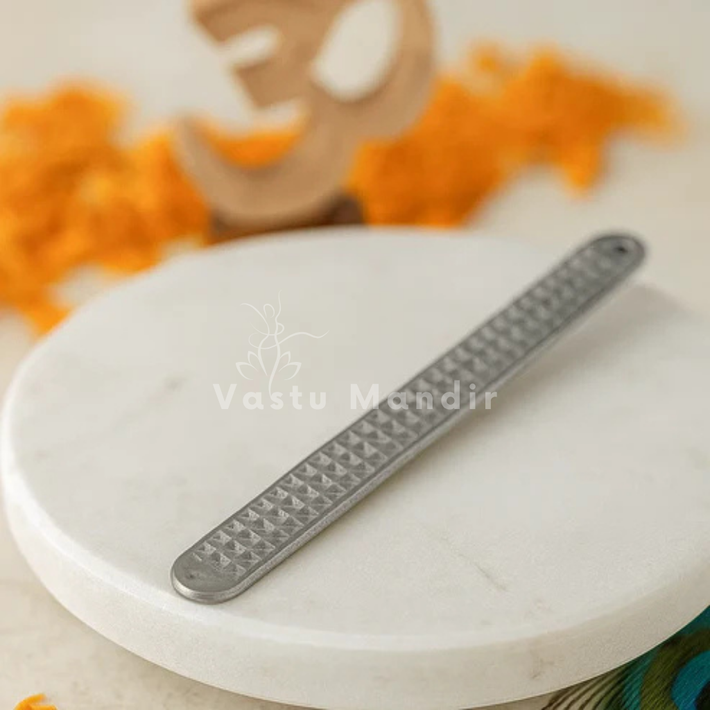 Pyramid Strip 10.5 inches for Vastu Remedy in Lead