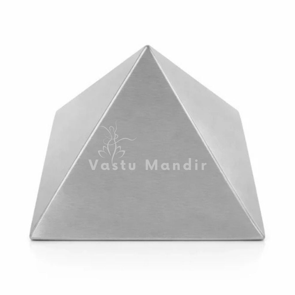 Premium Tri-Dhatu Hollow Pyramid – Vastu Remedy for Protection, Energy Balance & Prosperity by Vastu Mandir