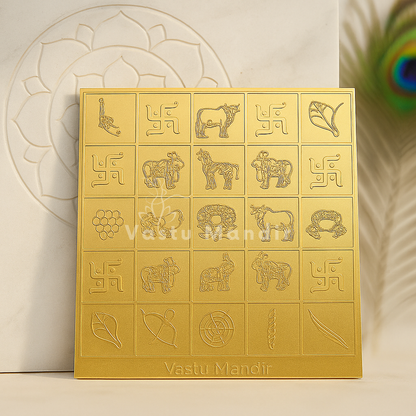 Premium Brass Manjusha Box (6 Inch & 9 Inch) for Brahmasthan & Vastu Dosh Correction — Sacred 45 Devta Energy Box for Wealth & Prosperity By Vastu Mandir