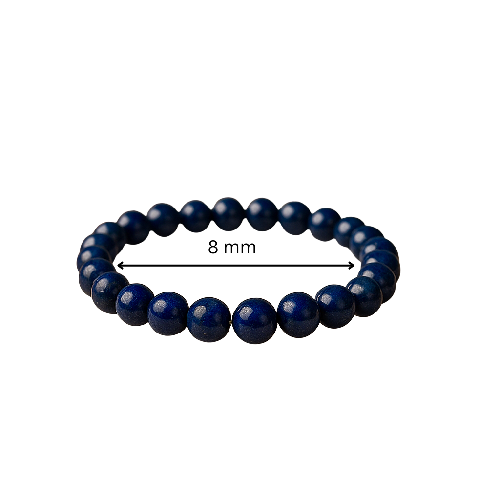 Lava Stone 8mm Bracelet – Grounding & Aromatherapy | Vastu Mandir