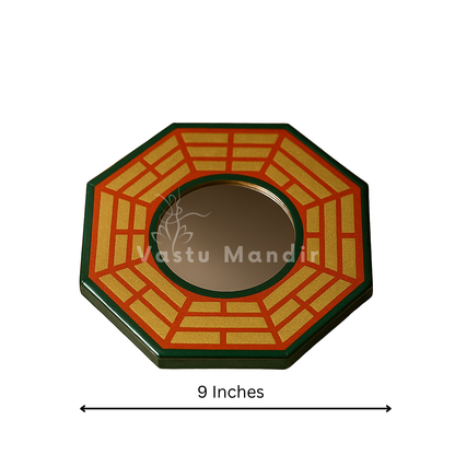 Pakua Mirror (6 & 9 Inch) — Feng Shui & Vastu Protection from Negative Energy | Vastu Mandir