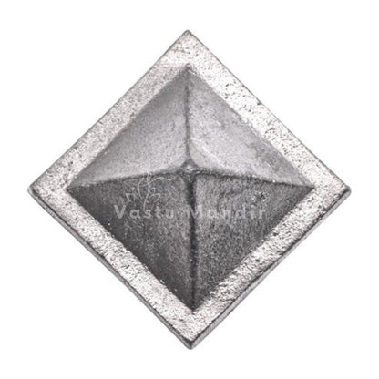 Solid Zinc Vastu Pyramid – Vastu Remedy for North-East Correction & Health | Ideal for Entrance, Kitchen & Home Spaces | 7.6 cm | 300 g