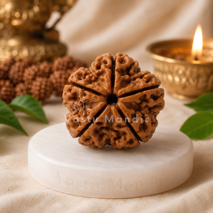 Nepali 5 Mukhi Rudraksha – Vastu Remedy for Health Protection & Jupiter Balance | Ideal for East Direction Healing