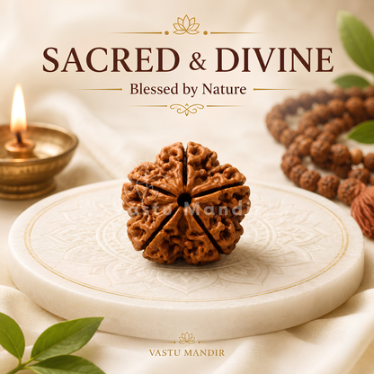 Nepali 5 Mukhi Rudraksha – Vastu Remedy for Health Protection & Jupiter Balance | Ideal for East Direction Healing