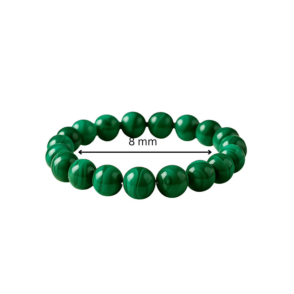 Premium Green Jade Crystal Bracelet (8mm) – Abundance & Protection