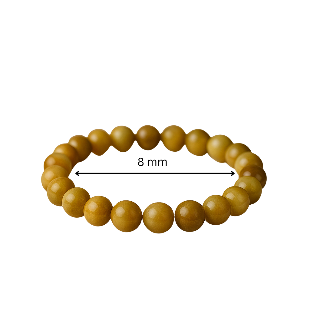 Premium Natural Cat’s Eye 8mm Bead Bracelet for Sharp Focus