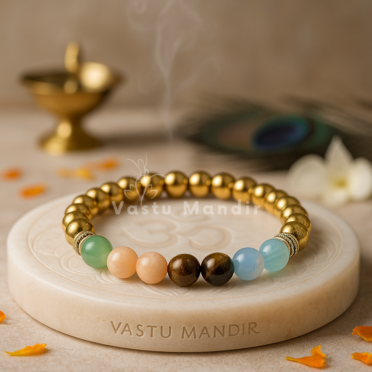 Career Success Crystal Bracelet 8mm – Vastu Remedy for Focus, Confidence & Opportunity