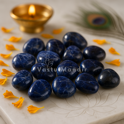 SODALITE (100 gram Tumbled)