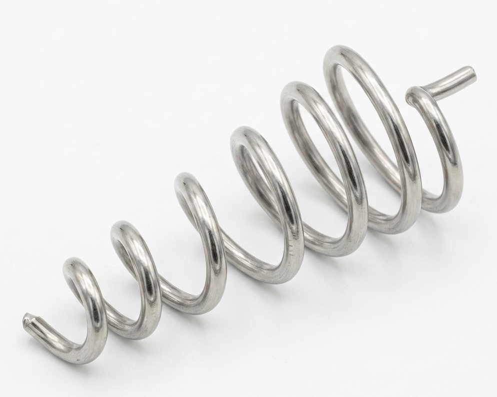 Aluminium Vastu Spring on a white background