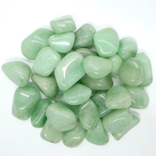 GREEN AVENTURINE (100 gram Tumbled)