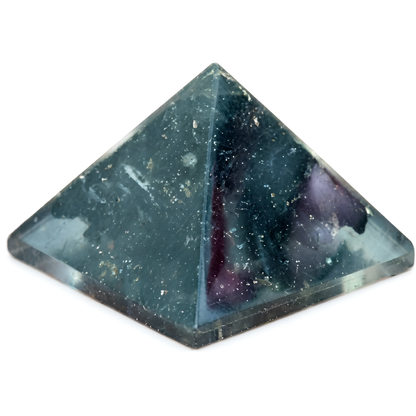 Black Tourmaline Orgone Pyramid | Vastu Remedy for Protection, Grounding & EMF Shielding | 1 Inch | 20 g