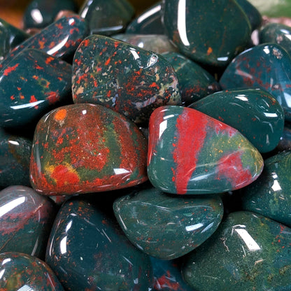 BLOODSTONE (100 gram Tumbled)