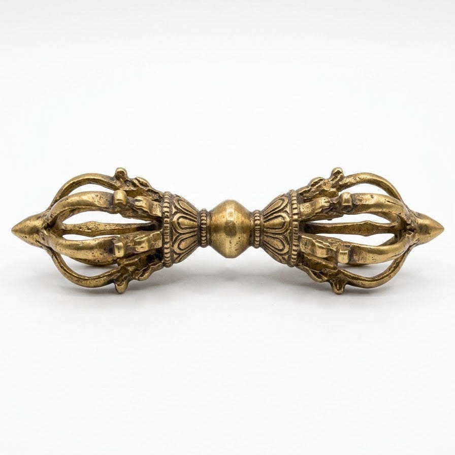 Brass Vajra Dorje Ritual Tool