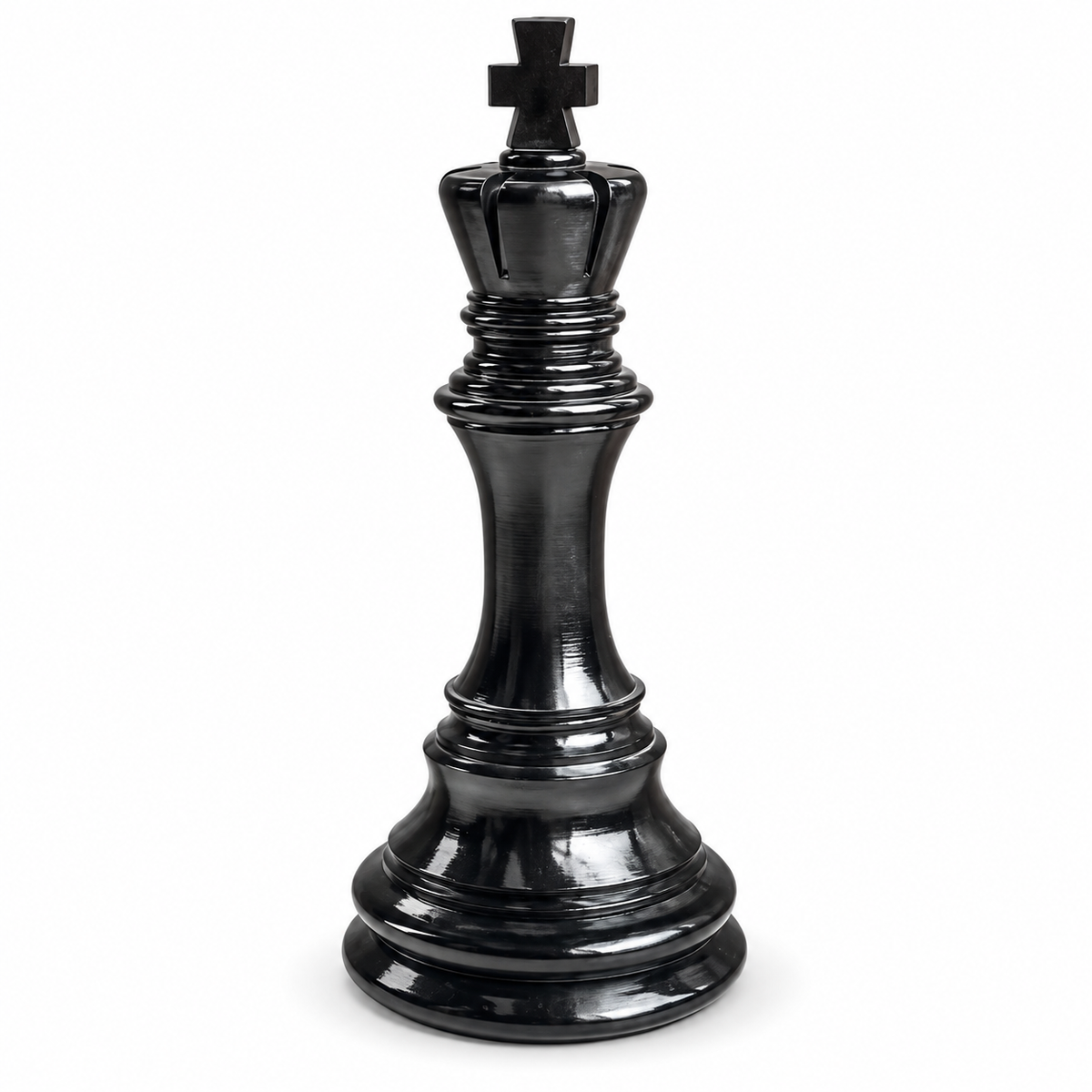 Commanding King Resin Sculpture Vastu Remedy for Leadership Authority, Strategic Thinking and Professional Success for Office Desk and Boardroom Decor | 12 x 41 cm | 1 kg