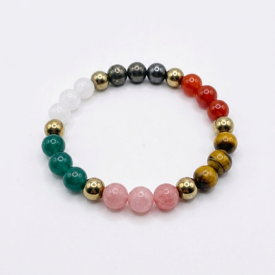 Dhan Vridhi Natural Bracelet on a white background