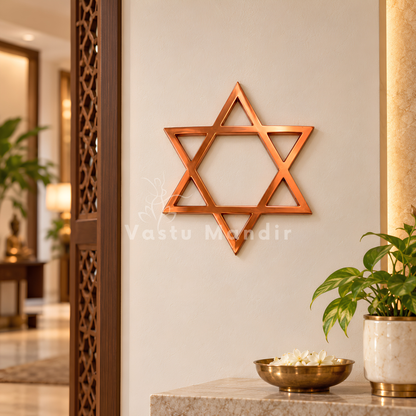 Copper Star Helix – Vastu Remedy for North-East Direction Correction | Spiritual Zone Activation | 4 & 6 Inch