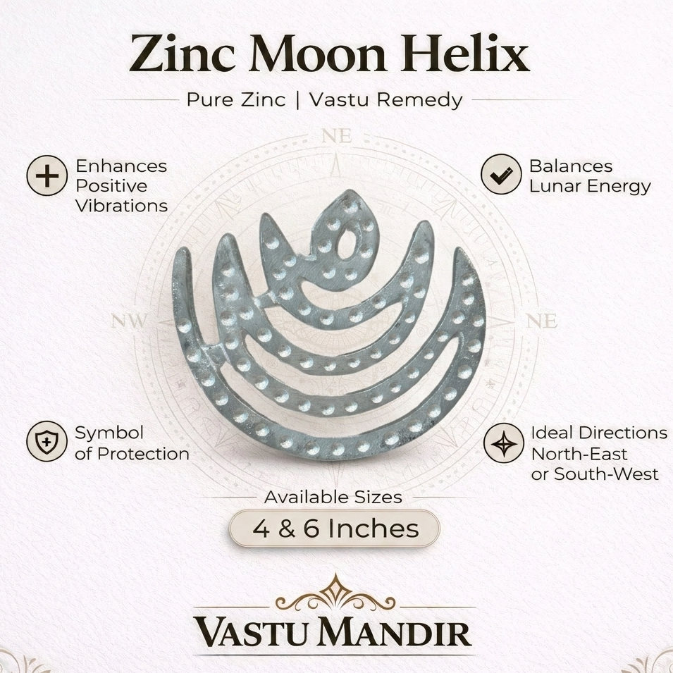 Zinc Moon Helix product with features and branding on a white background