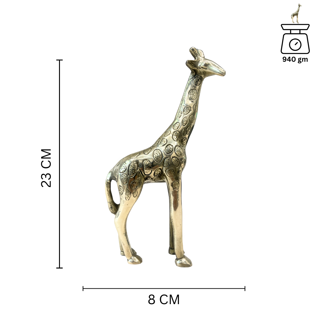 vastu mandir giraffe, vastu brass idol, brass items, premium giraffe statue in brass metal idol for vastu, home decor, table showpiece, 100% PURE METAL VASTU AND HOME DECOR ITEMS