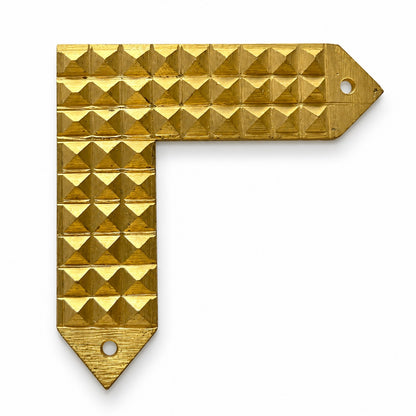 L-Shaped Metal Pyramid Angle Vastu Remedy for Missing Corner Correction and Directional Vastu Dosh Nivaran in Home, Office and Plot Spaces | 8.9 cm | 220 g