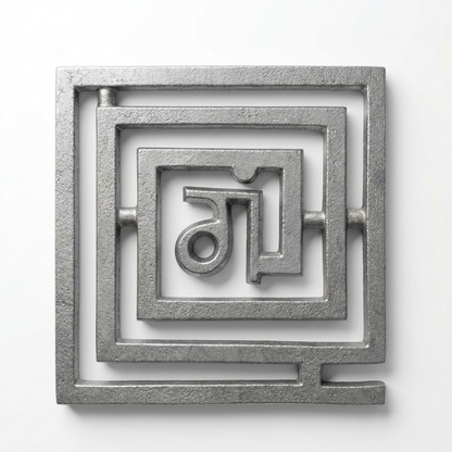 Lead Ga Helix – Vastu Remedy for South-West Direction Correction | Earth Element Support | 4 Inch & 6 Inch