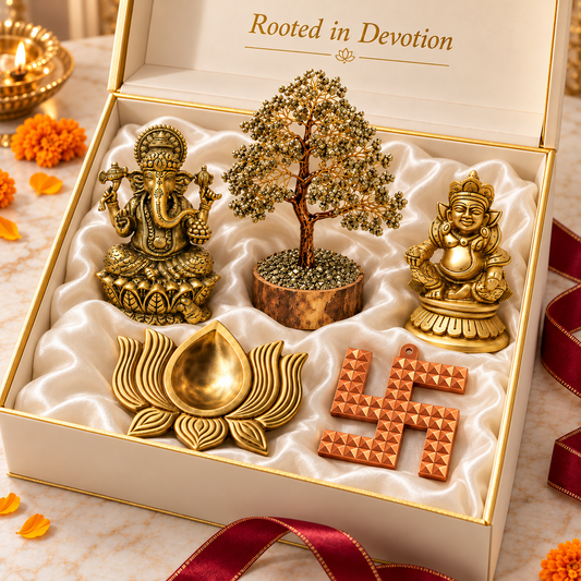 Diwali Prosperity Gift Hamper | 5-Piece Festive Gift Box