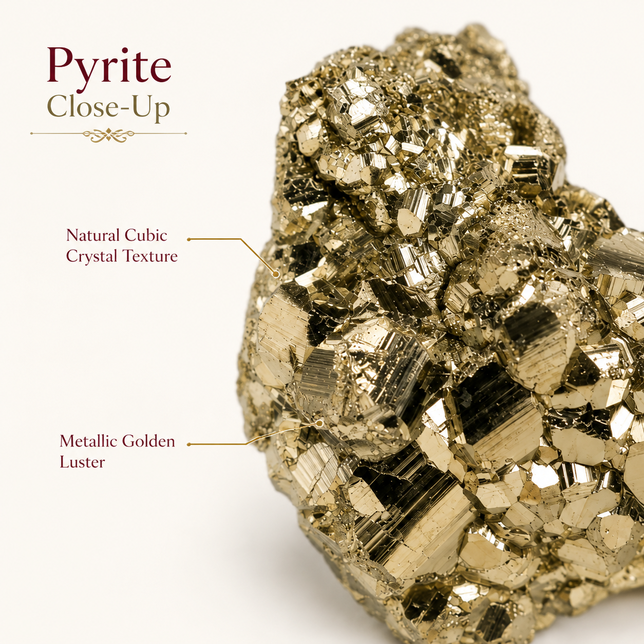 RAW Pyrite Stone | (Single Stone)