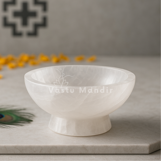 ICE CREAM SHAPE SELENITE BOWL