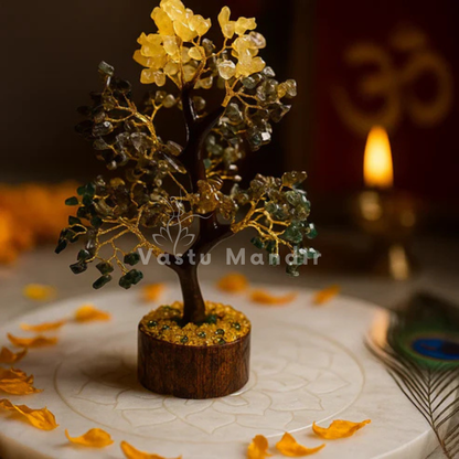 Premium Money Magnet Gemstone Tree – Cash Flow, Prosperity, and Opportunity Magnetism | Best Vastu Remedy for North & South-East Zones By Vastu Mandir