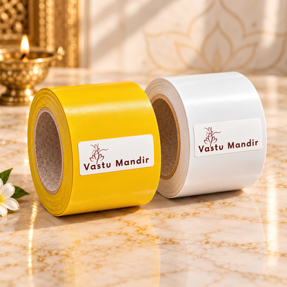 Vastu Waterproof Multicolor Tape – Vastu Remedy for Entrance & Toilet Defects | Ideal for Quick Zone Corrections | 1-4 Inch Wide Options | 16 Meter | 2 Rolls