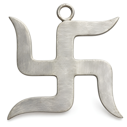 Zinc Swastik – Vastu Remedy for Rust-Resistant Protection | Home/Office Energy Balance | 6 & 9 Inch