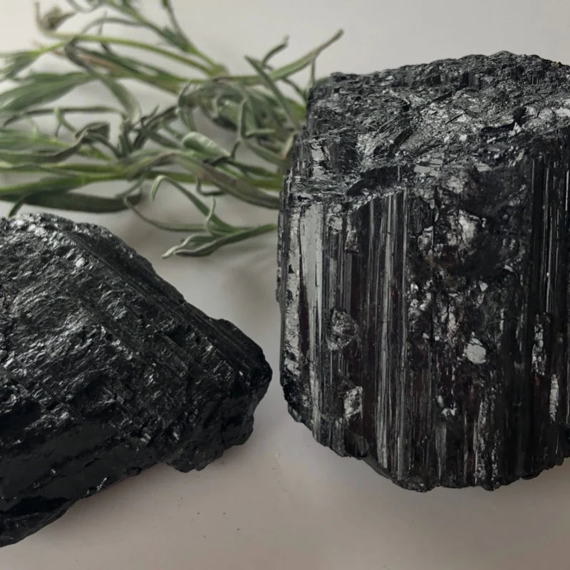 BLACK TOURMALINE RAW STONE (100gm)