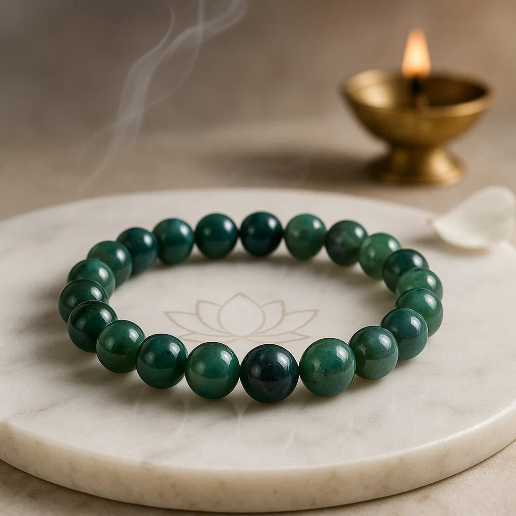 MOSS AGATE BRACELET