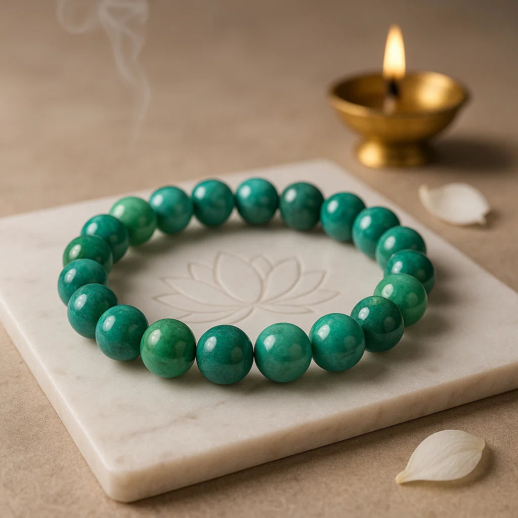 MOSS AGATE BRACELET