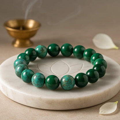MOSS AGATE BRACELET