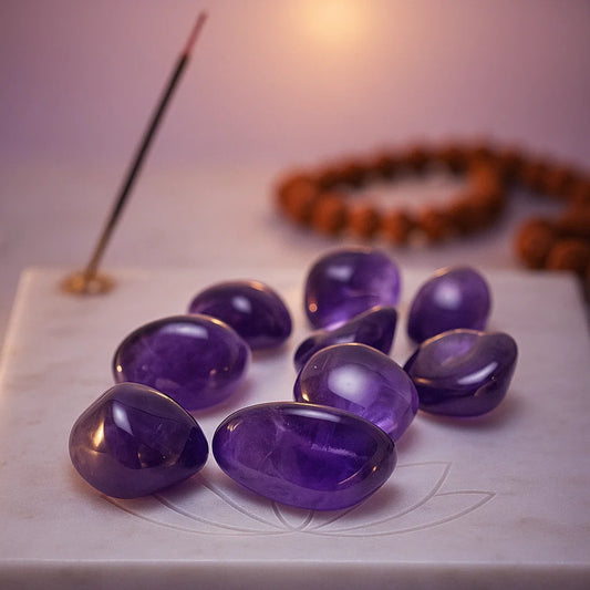 Divya Shanti – Amethyst Tumble Stones