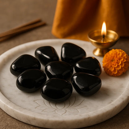 Kaal Darpan – Black Obsidian Stones