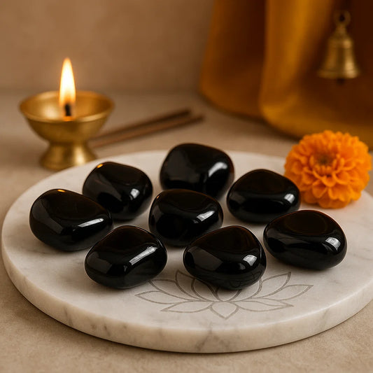 Kaal Darpan – Black Obsidian Stones