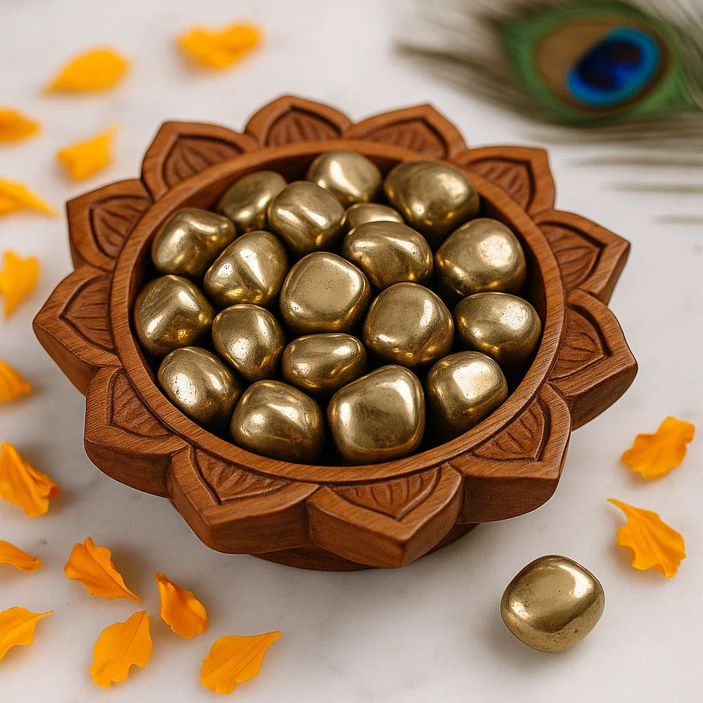 Tejasvi Pyrite Energy Stones