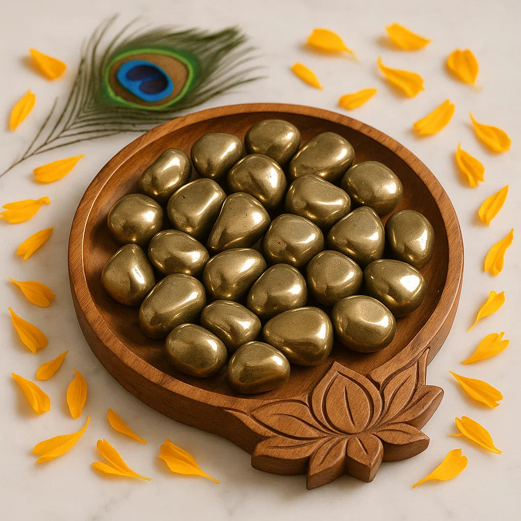 Tejasvi Pyrite Energy Stones