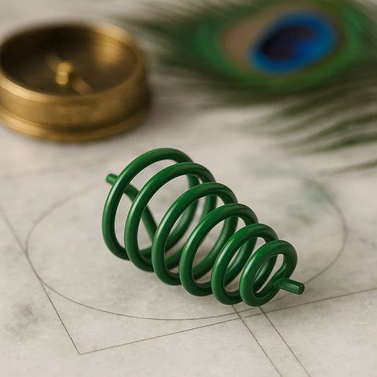 GREEN ANTI-CLOCKWISE/CLOCKWISE SPRING