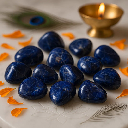SODALITE (100 gram Tumbled)