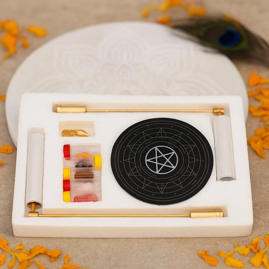 "Premium Brass Dowsing L Rod Vastu Remedy Kit PVC Handle Pendulum Board Complete Set Professiona