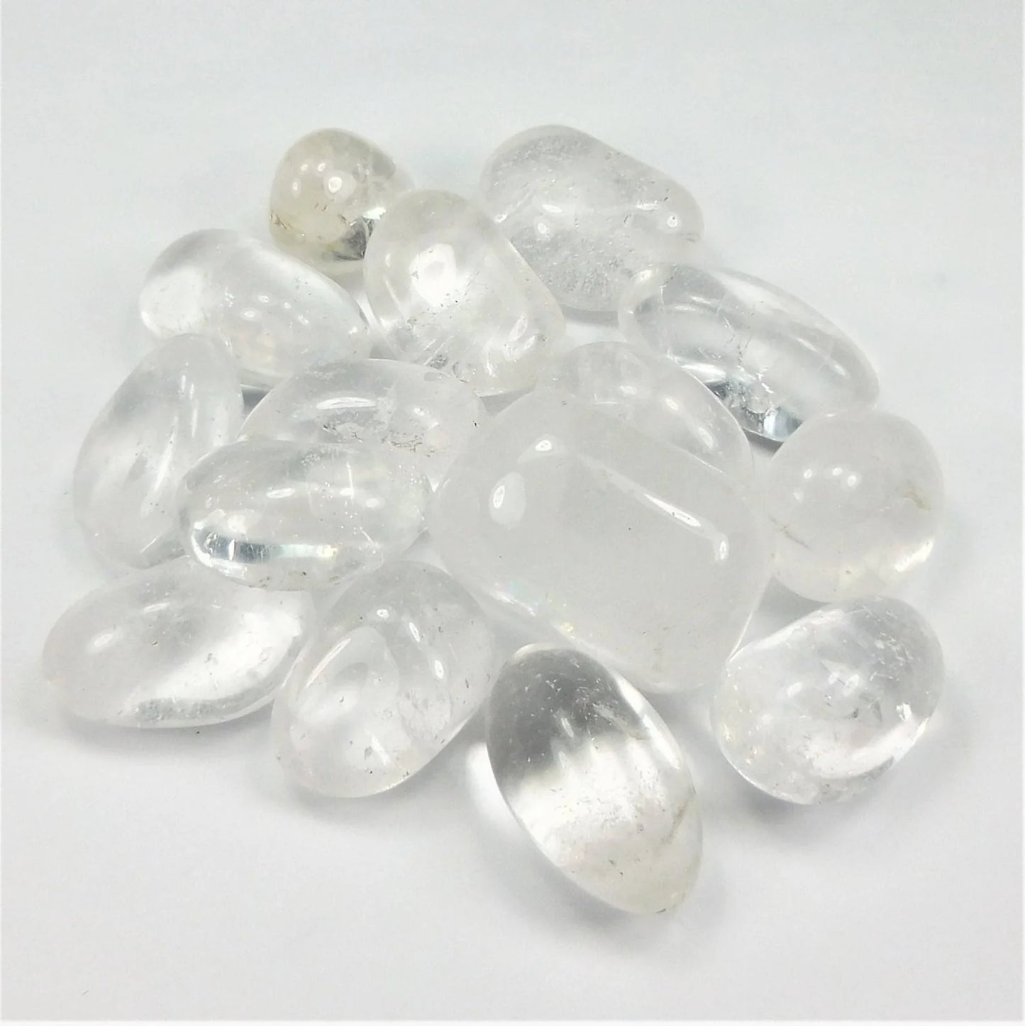 CLEAR QUARTZ STONE (100 gram Tumbled)